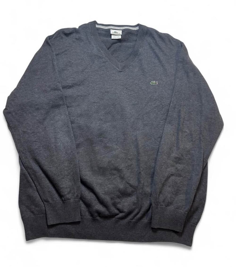 Lacoste Men's V-Neck Sweater Size 8 XXL